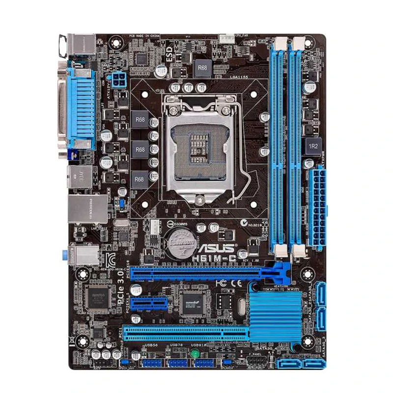 مادربرد ایسوس مدل  H61M-C