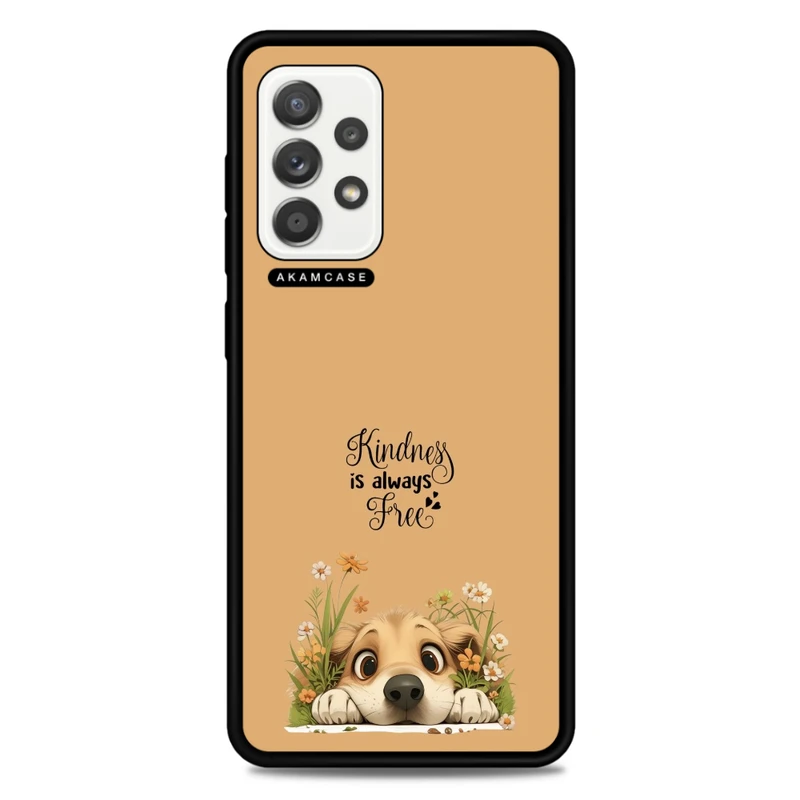 کاور آکام مدل AMC-WSGA52-ANIMALS QOUTES-19 مناسب برای گوشی موبایل سامسونگ Galaxy A52
