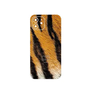 MAHOOT Tiger Skin Cover Sticker for Apple iPhone 12