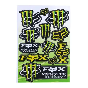 برچسب بدنه موتور سیکلت مدل  FOXMONSTER 
