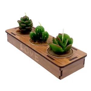 شمع وارمر مدل کاکتوس کد 100