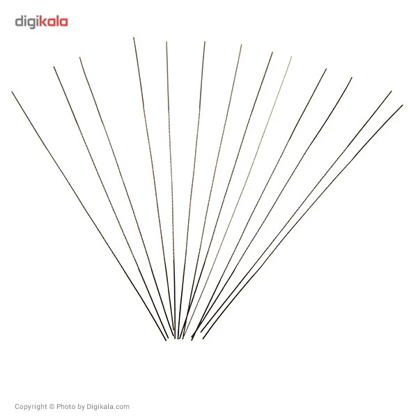 عکس شماره 3 : تیغه-ی اره مویی مخصوص برش چوب بسته 12 عددی