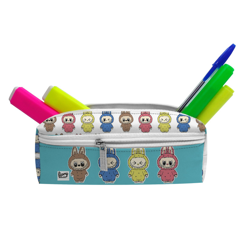 جامدادی مستر راد مدل سه زیپ طرح لابوبو کد 2838 fiory