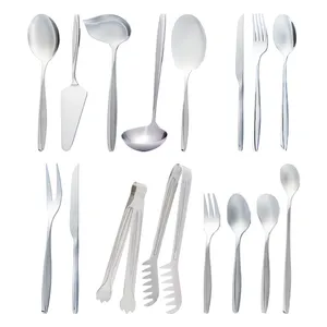 سرویس قاشق، چنگال و کارد استیل 146 پارچه 30 نفره کابان مدل 019