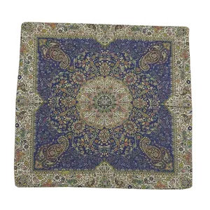  رومیزی ترمه مدل سلطنتی یزد کد 1345_EIM