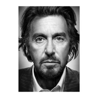 تابلو شاسی طرح آل پاچینو Artist Al Pacino 0075