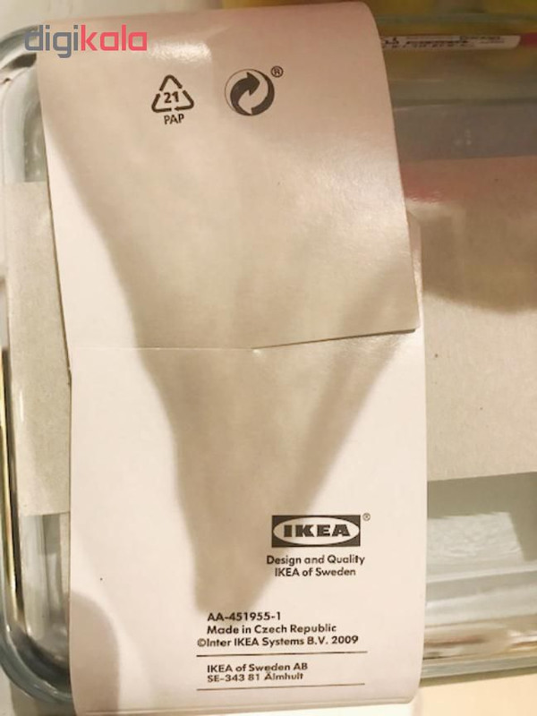 ظرف پخت ایکیا مدل MIXTUR سایز 27x18 سانتی متر