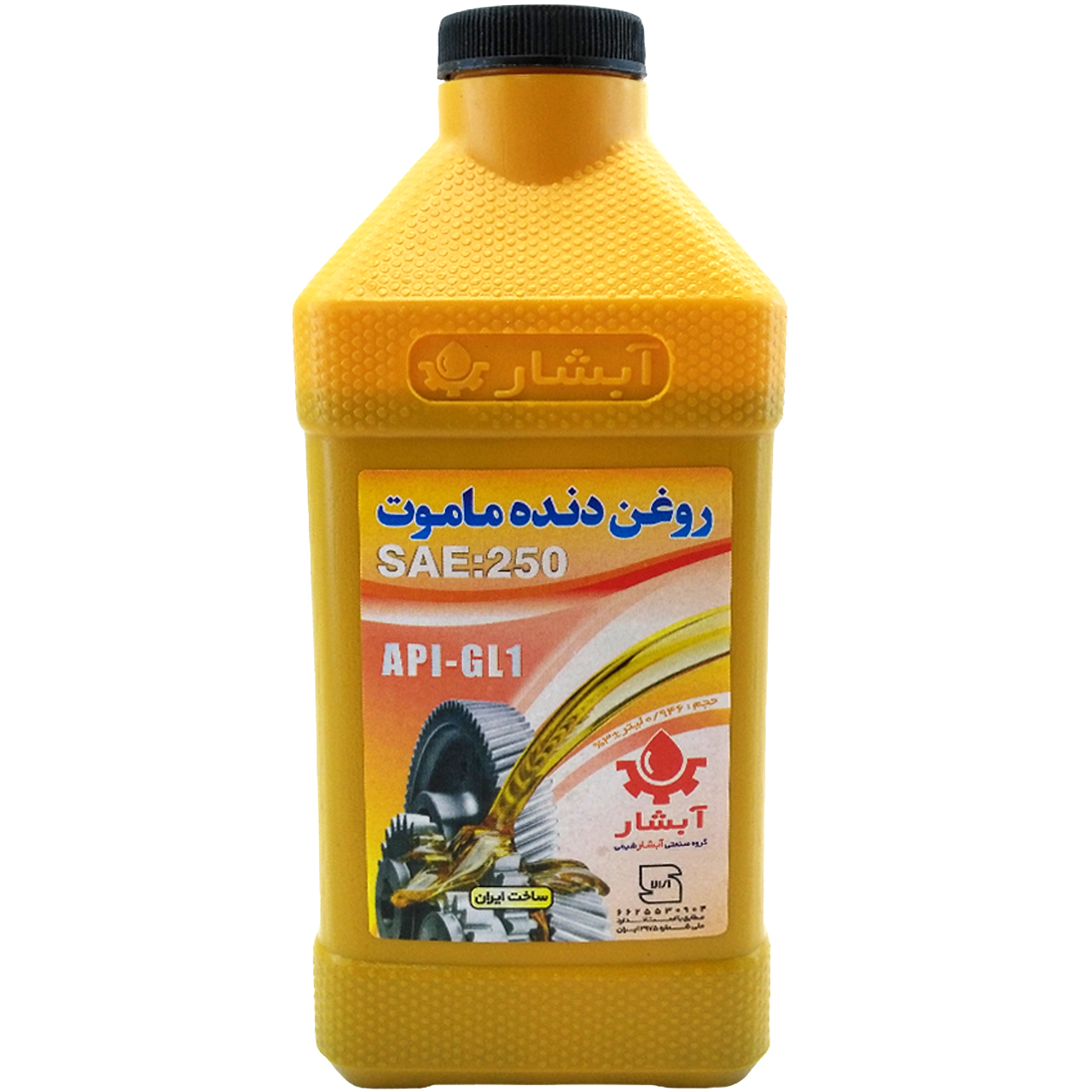 روغن دنده ماموت خودرو آبشار مدل GL1 حجم 946 میلی‌ لیتر