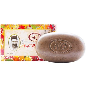 صابون 12 گیاه موی سر ان جی اورجینال مدل ng herb وزن 100 گرم