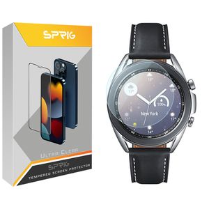 نقد و بررسی محافظ صفحه نمایش اسپریگ مدل SPG مناسب برای ساعت هوشمند سامسونگ Galaxy Watch 3 41mm توسط خریداران