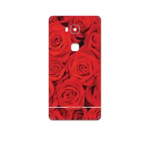 MAHOOT Red-Flower Cover Sticker for Honor 5X