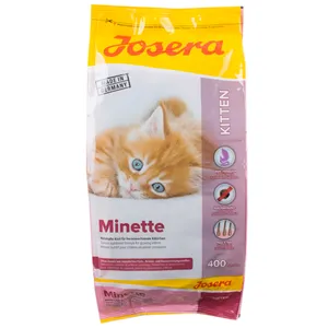 غذای خشک گربه جوسرا مدل MINETTE وزن 400 گرم