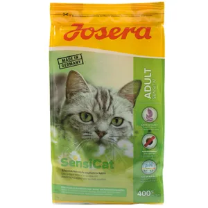 غذای خشک گربه جوسرا مدل SENSI CAT وزن 400 گرم