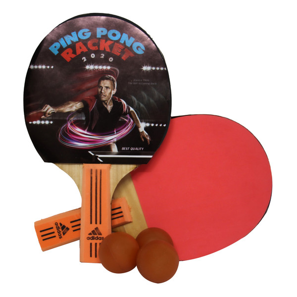 اسباب بازی راکت پینگ پنگ مدل 3 توپ
