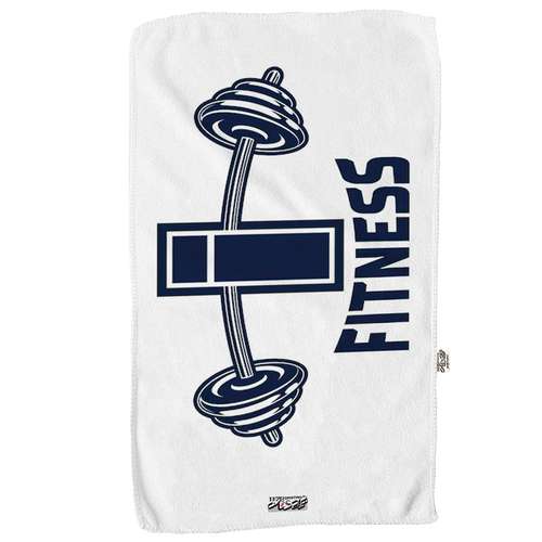 حوله ورزشی هزاردستان طرح فیتنس کد H105 سایز 100x50 سانتی متر