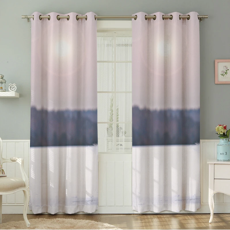 پرده نیروانا طرح مدرن  مدل مخمل کد 5192سایز 140×280 سانتی متر