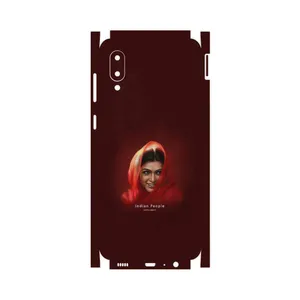 MAHOOT Portrait of an Indian Woman-FullSkin Cover Sticker for Samsung Galaxy M02