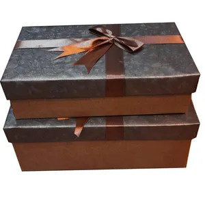 جعبه هدیه مدل ساده 3 مجموعه 2 عددی