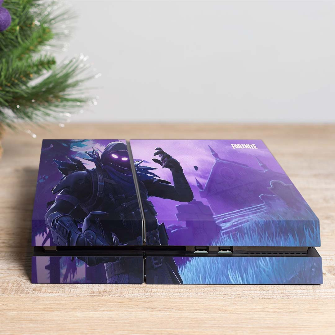برچسب پلی استیشن ۴ مدل ps4 fat طرح fortnite کد PS-1017