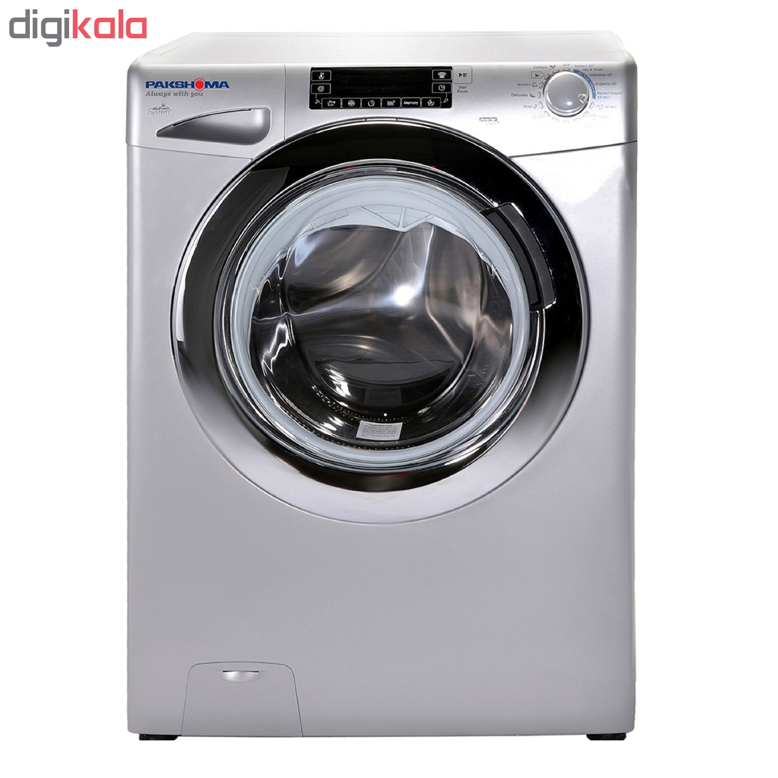 ماشین لباسشویی پاکشوما مدل WFI 10141 ظرفیت 10 کیلوگرم