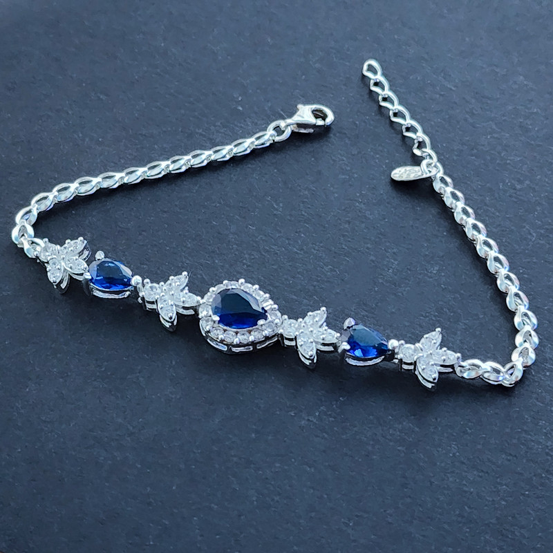 دستبند نقره زنانه مدل 30553