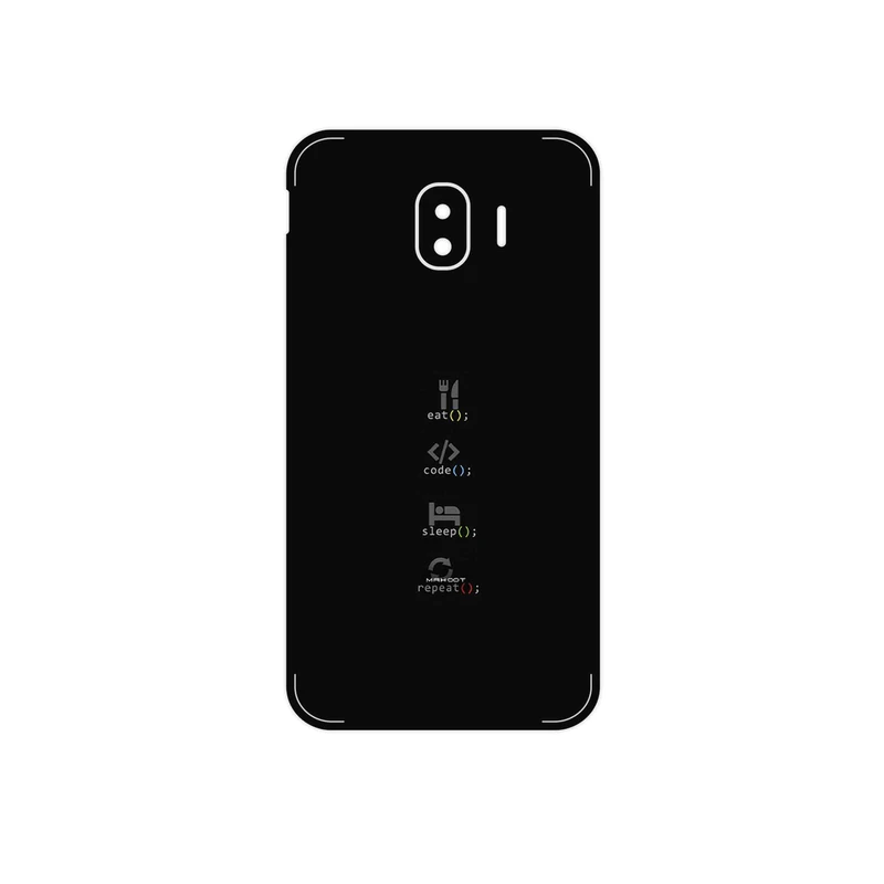 برچسب پوششی ماهوت مدل Programming 2 مناسب برای گوشی موبایل سامسونگ Galaxy J2 Pro 2018