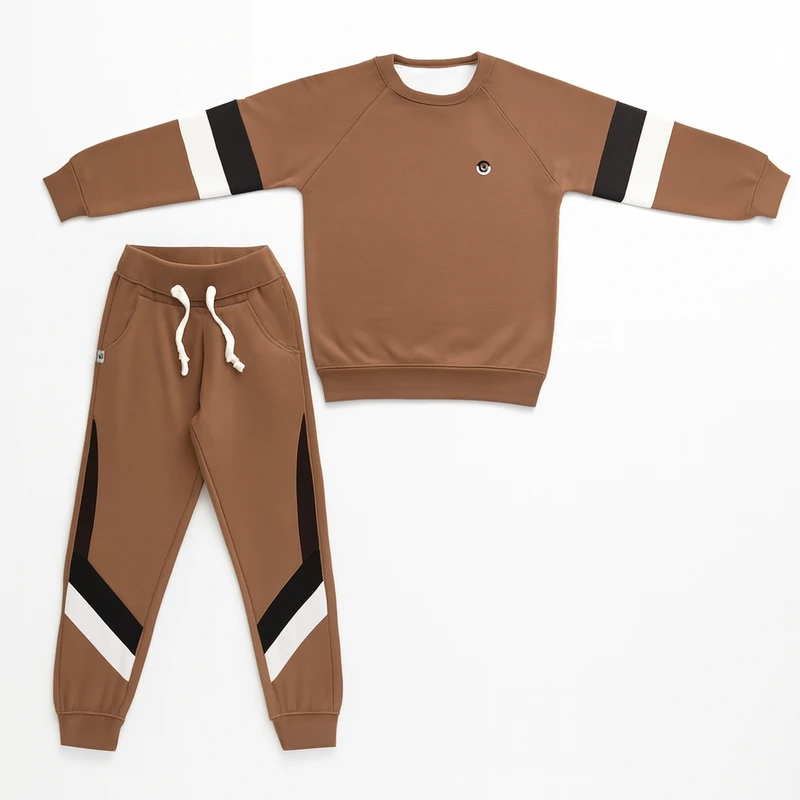 ست سویشرت و شلوار راحتی پسرانه مدل 1367534