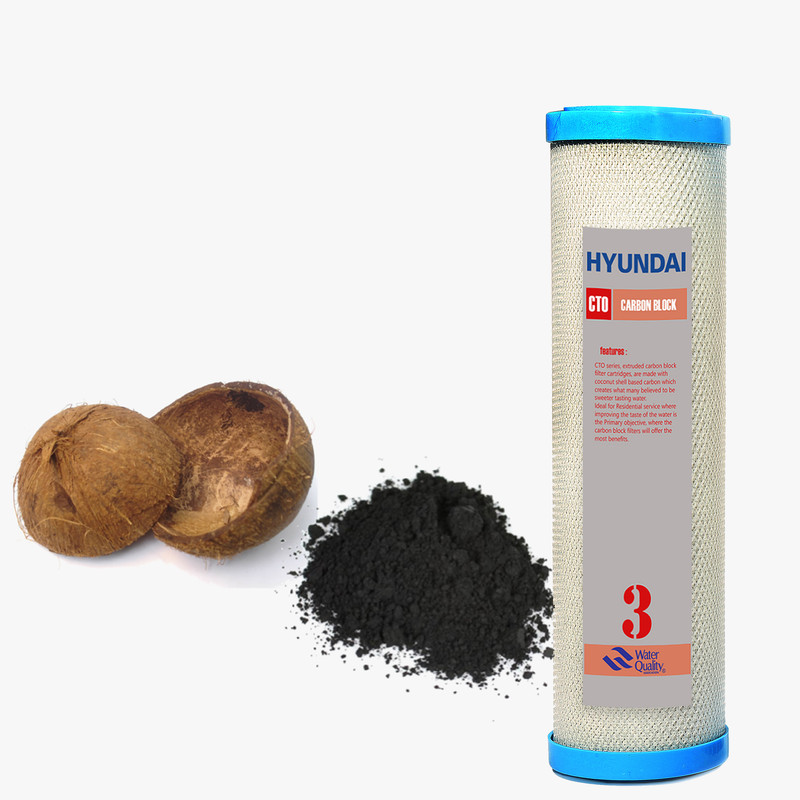 فیلتر دستگاه تصفیه آب زیر سینکی هیوندای مدل HU-F3S مجموعه 3 عددی فیلتر دستگاه تصفیه آب زیر سینکی هیوندای مدل HU-F3S مجموعه 3 عددی