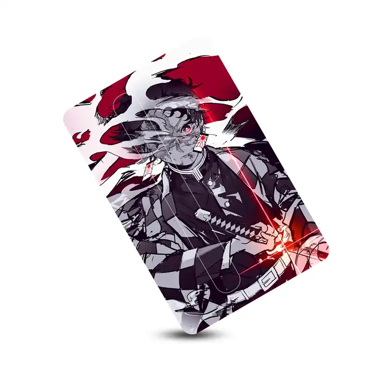 استیکر کارت پیکسل میکسل مدل انیمه شیطان کش تانجیرو