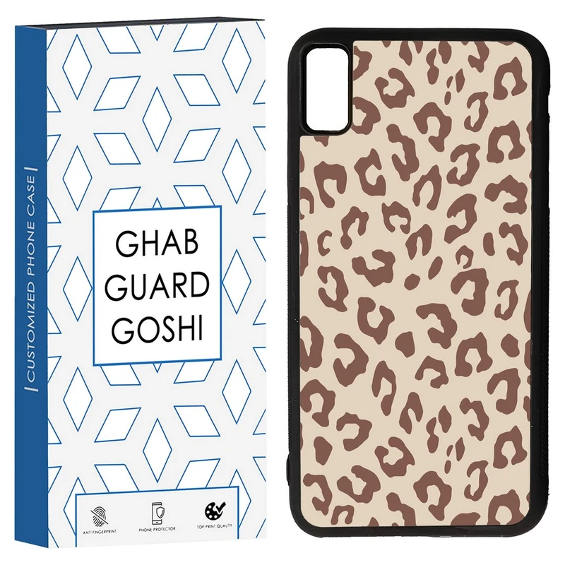 کاور قاب گارد گوشی طرح پلنگی کد TPU-060 مناسب برای گوشی موبایل اپل Iphone XS MAX/ X MAX