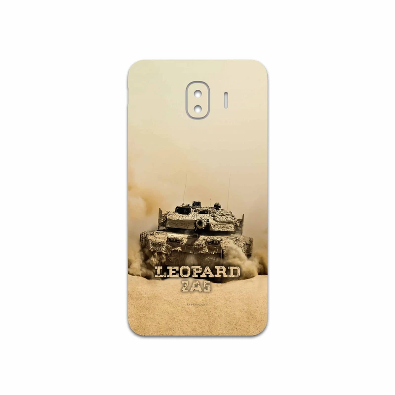 برچسب پوششی ماهوت مدل Leopard 2A5 tank مناسب برای گوشی موبایل سامسونگ Galaxy J4