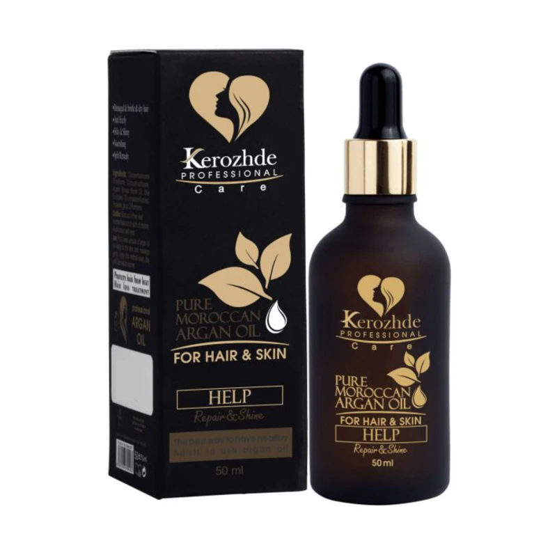 روغن آرگان درخشان کننده کروژده مدل مراکشی مناسب برای انواع مو حجم 50 میلی لیتر