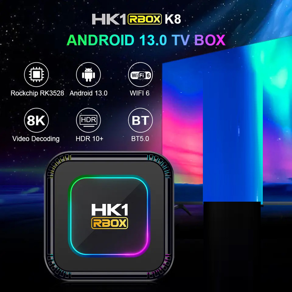 اندروید باکس اچکی1 مدل HK1 K8 اندروید باکس اچکی1 مدل HK1 K8