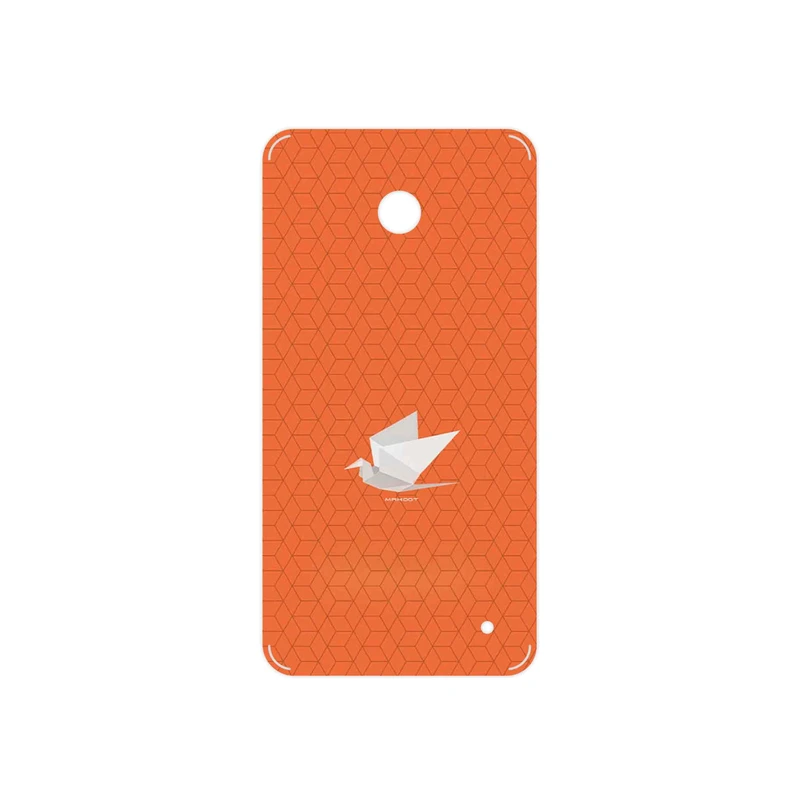 برچسب پوششی ماهوت مدل Minimalist origami bird مناسب برای گوشی موبایل نوکیا Lumia 630