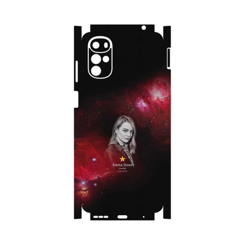 برچسب پوششی ماهوت مدل Emma Stone-FullSkin مناسب برای گوشی موبایل موتورولا Moto G22