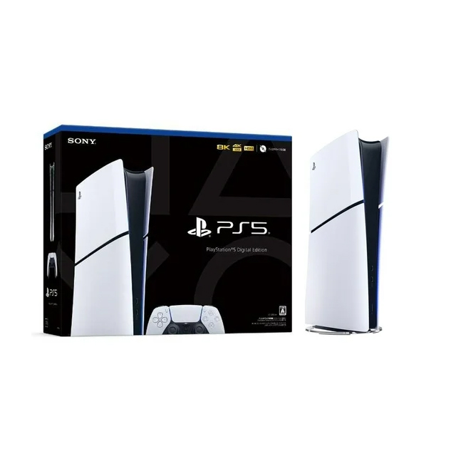 کنسول بازی سونی مدل PlayStation 5 Slim Digital Edition ظرفیت یک ترابایت به همراه دسته اضافه و هدست