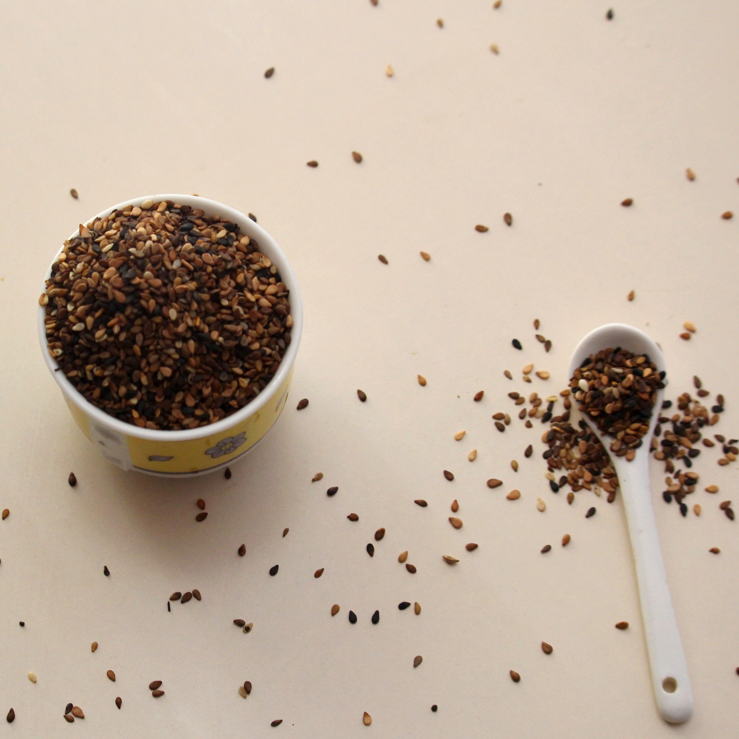 کنجد سیاه خام دارچینا - 100 گرم