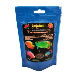 غذا ماهی مالاوی مدل گرانولی کد 3003 وزن 100 گرم