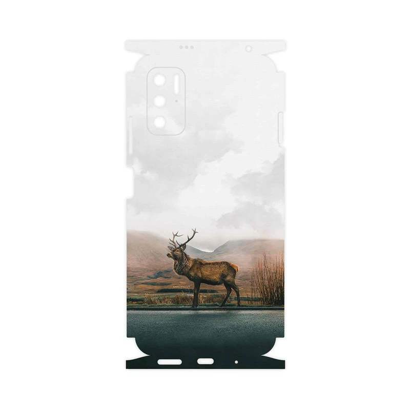 برچسب پوششی ماهوت مدل Horned_Deer-FullSkin مناسب برای گوشی موبایل شیائومی Redmi Note 11SE