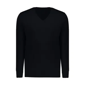 پلیور مردانه مدل بافت ساده یقه هفت کد P-M-7