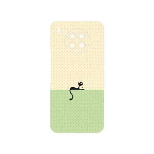 MAHOOT Minimal Internet Cat Icon Cover Sticker for Honor 50 Lite