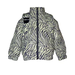 کاپشن زنانه سوپردرای مدل زبرا zb66