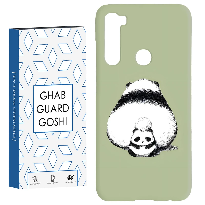 کاور قاب گارد گوشی طرح پاندا کد Dimo-008 مناسب برای گوشی موبایل شیائومی Redmi Note 8 