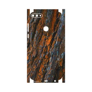 MAHOOT Wood Texture 6-FullSkin Cover Sticker for Huawei Y7 Prime 2018