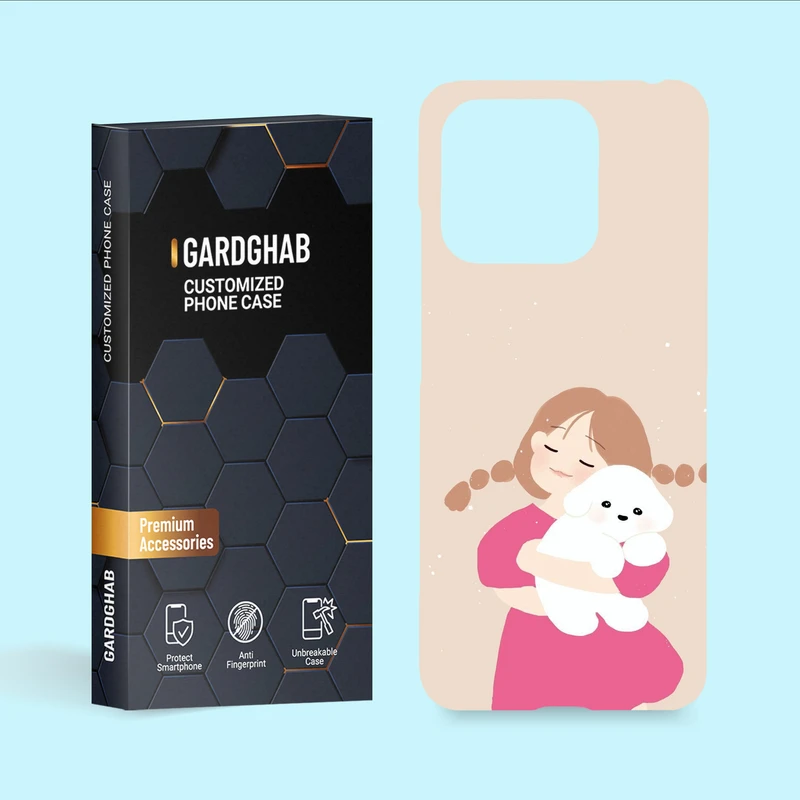 کاور گارد قاب مدل دخترانه مناسب برای گوشی موبایل  شیائومی Redmi 12C / Poco C55