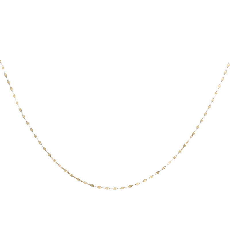 زنجیر طلا 18 عیار زنانه فرشته مدل استار کد FZ1