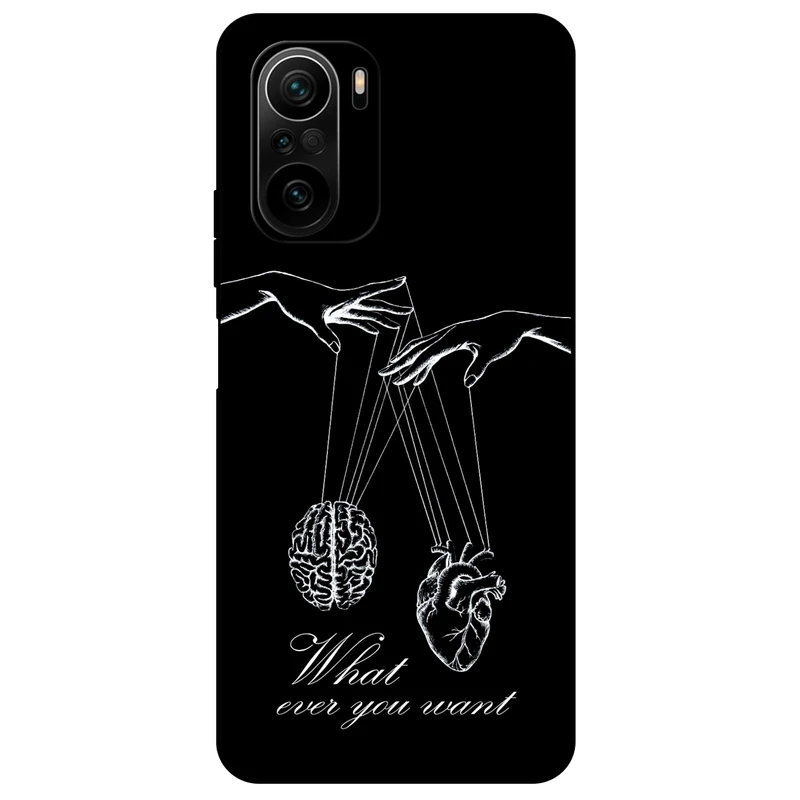 کاور مگافون طرح فکر و احساس مدل 1899 مناسب برای گوشی موبایل شیائومی Poco F3 / Redmi K40 / K40 Pro 