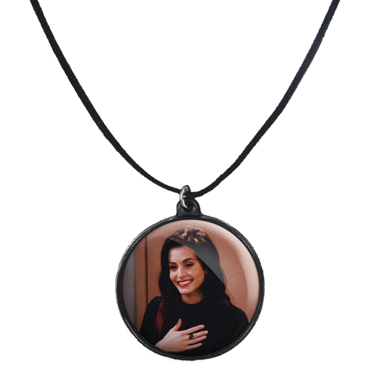 گردنبند پرمانه طرح فرندز کد pmb.18973 مدل دو طرفه