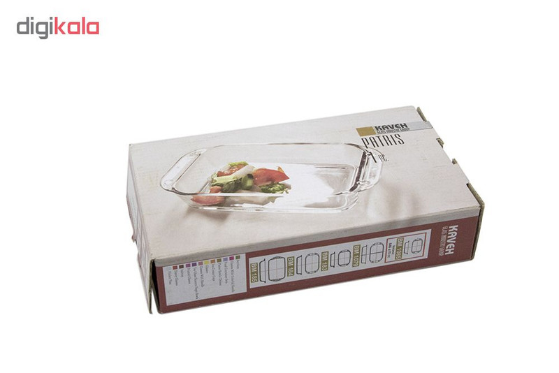 ظرف پخت بلور کاوه مدل پاتریس 1085 ظرف پخت بلور کاوه مدل پاتریس 1085
