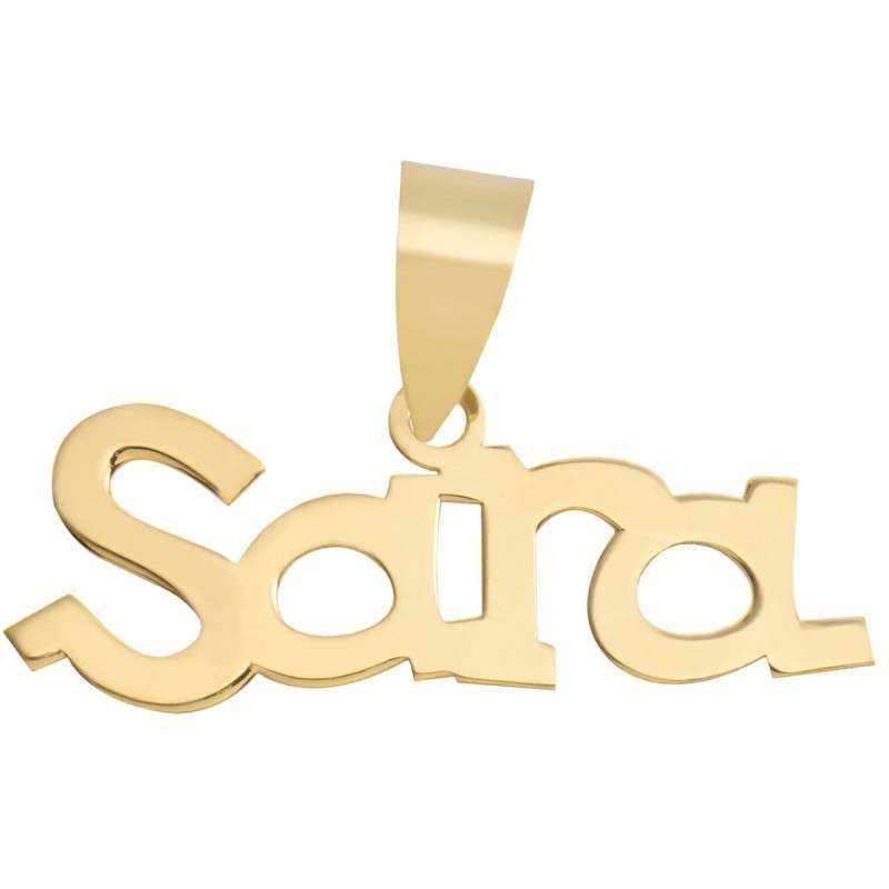 آویز نقره طرح سارا کد 01